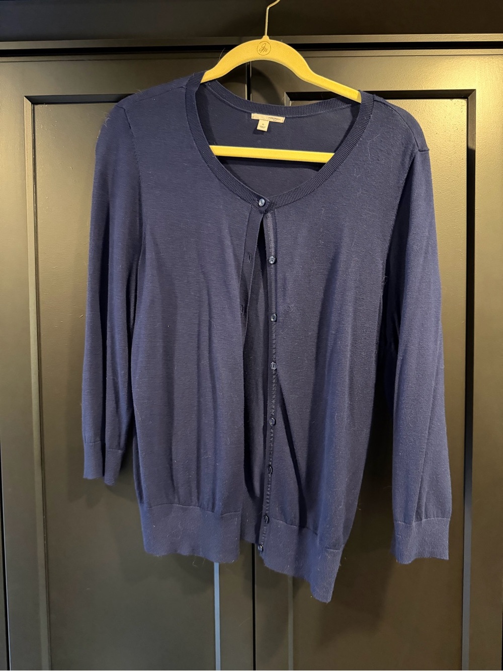 Women’s lightweight blue/purple sweater cardigan